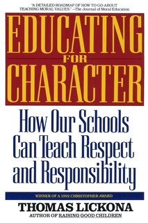 Front cover_Educating For Character
