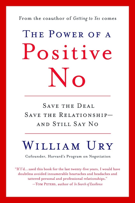 Couverture_The Power Of A Positive No
