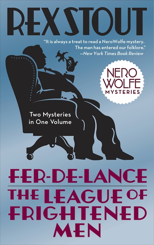 Front cover_Fer-de-lance/the League Of Frightened Men