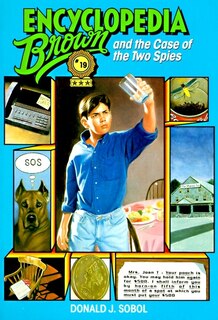 Front cover_Encyclopedia Brown And The Case Of The Two Spies