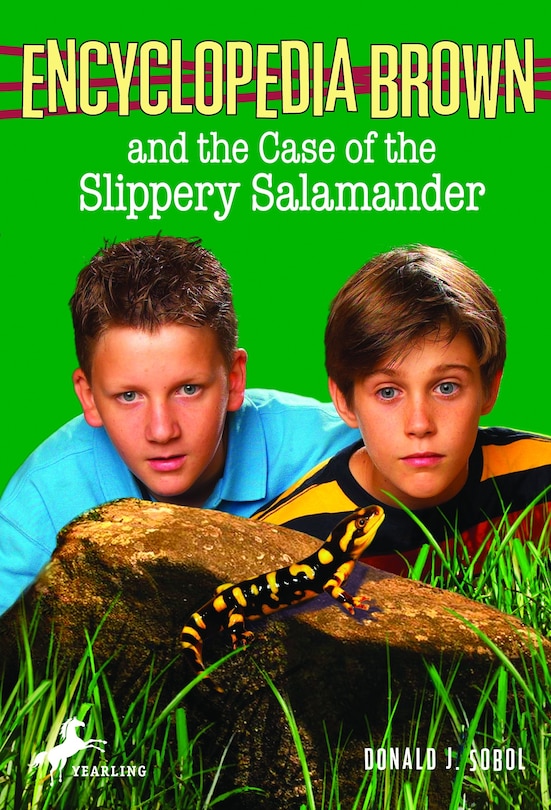 Couverture_Encyclopedia Brown And The Case Of The Slippery Salamander