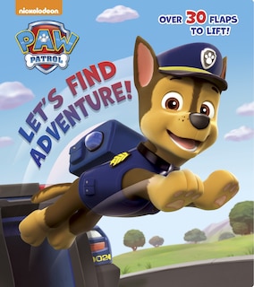 Front cover_Let's Find Adventure! (paw Patrol)