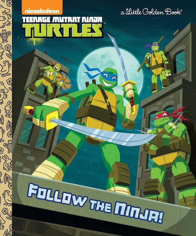 Front cover_Follow The Ninja! (teenage Mutant Ninja Turtles)