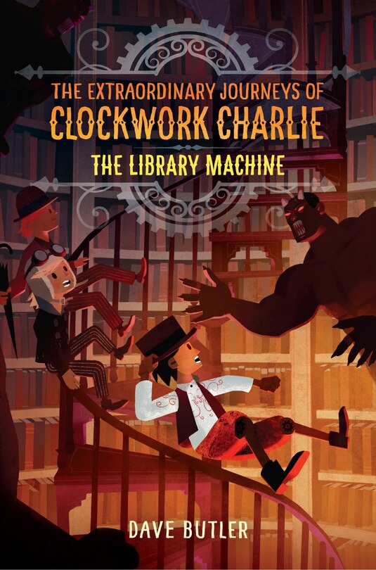 Couverture_The Library Machine (the Extraordinary Journeys Of Clockwork Charlie)