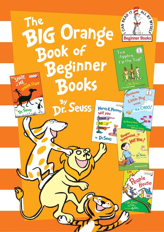 Front cover_The Big Orange Book Of Beginner Books