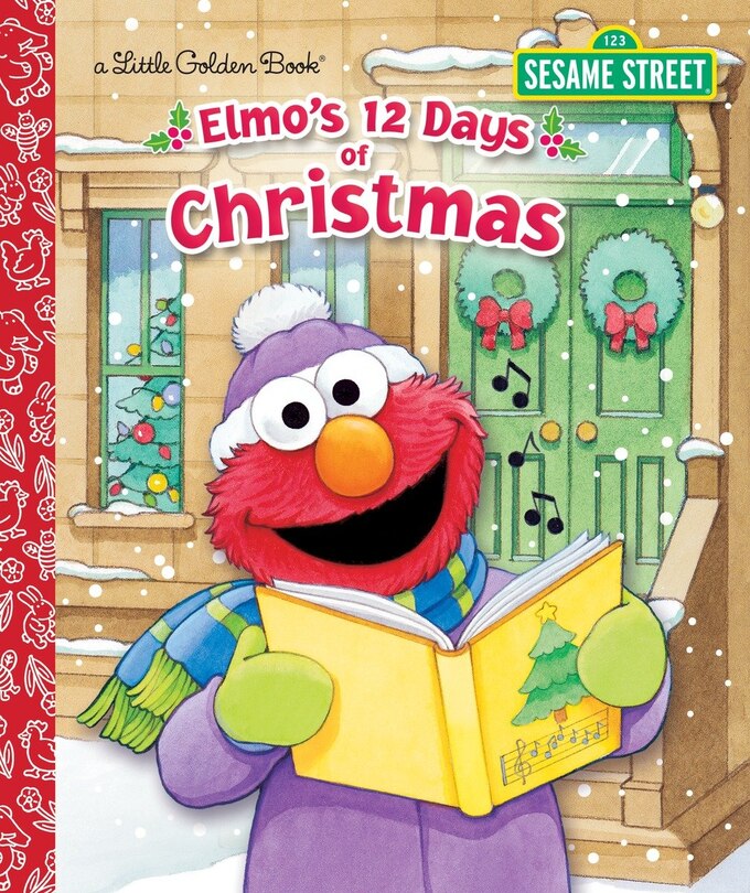 Front cover_Elmo's 12 Days Of Christmas