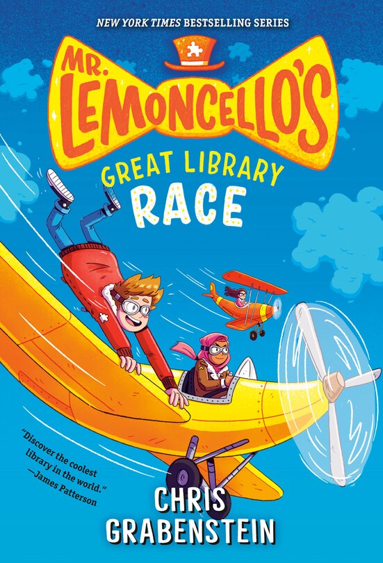 Front cover_Mr. Lemoncello's Great Library Race