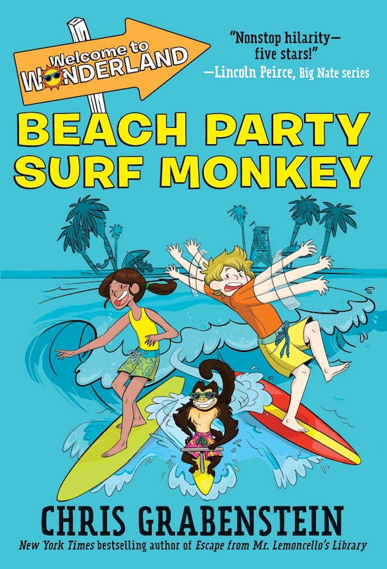 Front cover_Welcome To Wonderland #2: Beach Party Surf Monkey