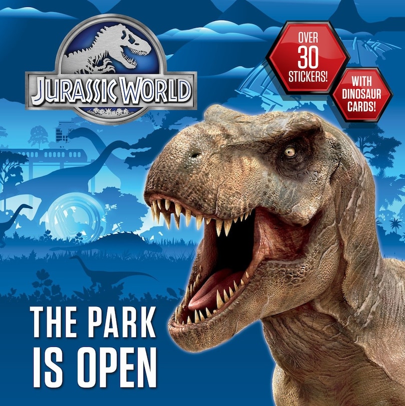 Front cover_The Park Is Open (jurassic World)