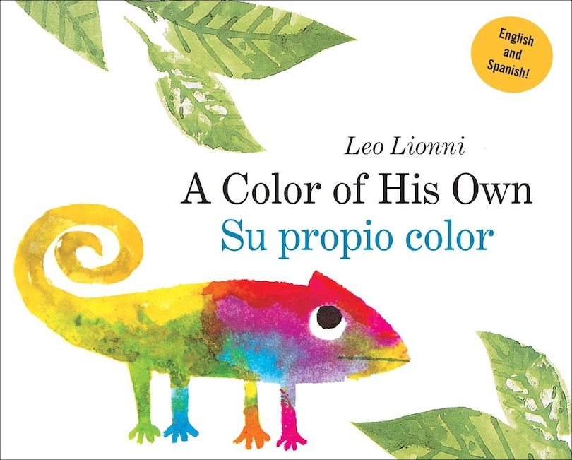 Front cover_Su propio color (A Color of His Own, Spanish-English Bilingual Edition)
