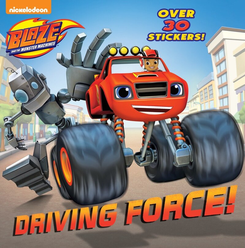 Front cover_Driving Force! (blaze And The Monster Machines)