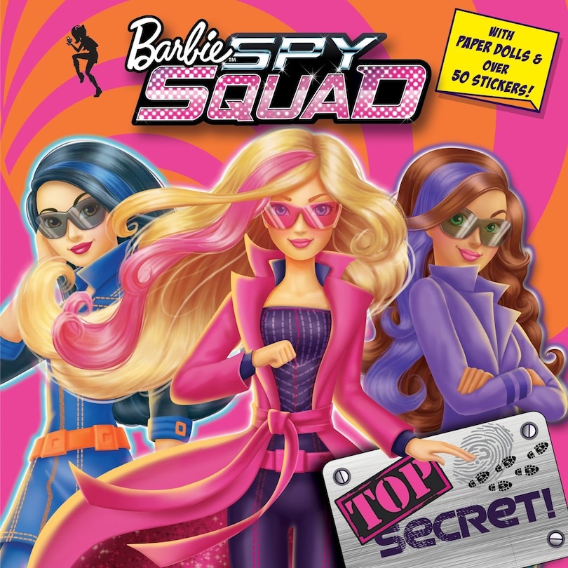 Front cover_Top Secret! (barbie Spy Squad)