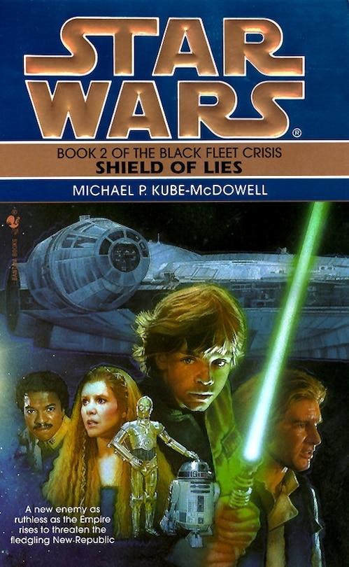 Front cover_Shield of Lies: Star Wars Legends (The Black Fleet Crisis)