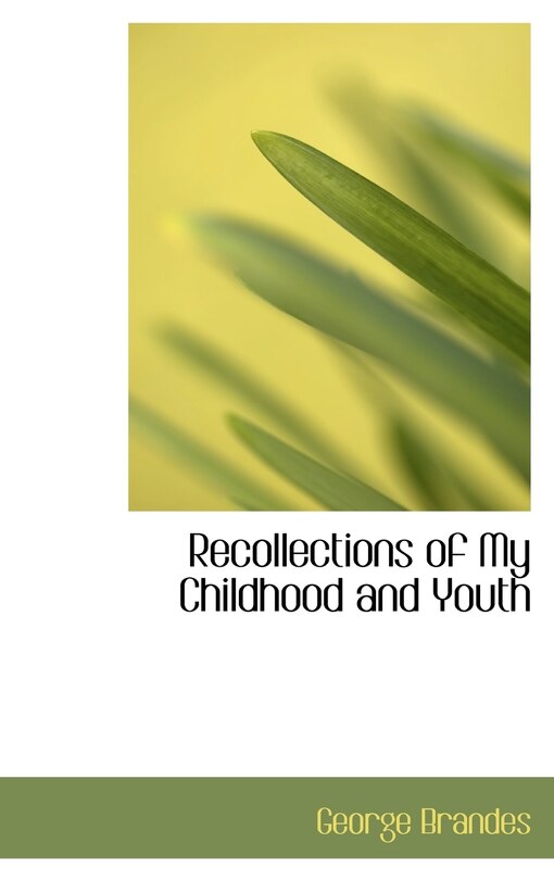 Couverture_Recollections of My Childhood and Youth
