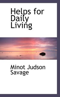 Front cover_Helps for Daily Living