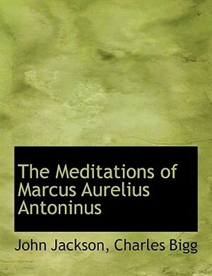 Front cover_The Meditations of Marcus Aurelius Antoninus (Large Print Edition)