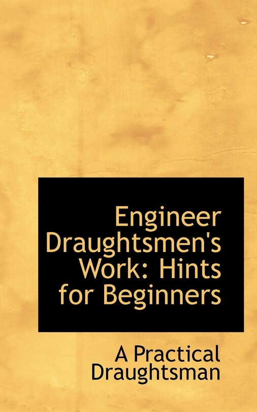 Couverture_Engineer Draughtsmen's Work