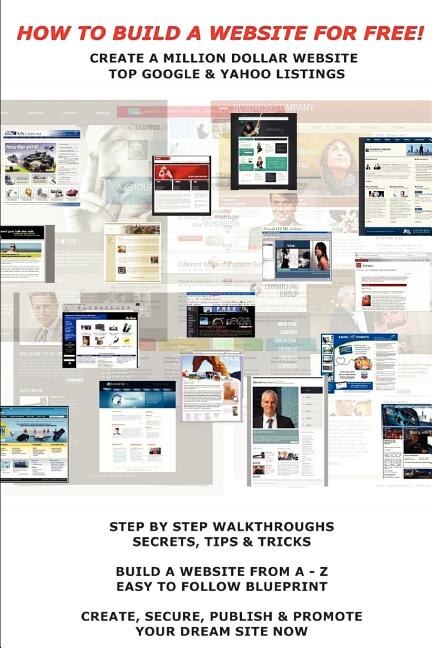 Front cover_How to build a website for FREE!