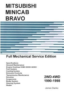 Front cover_Mitsubishi Minicab-Bravo Full Mechanical Service Manual