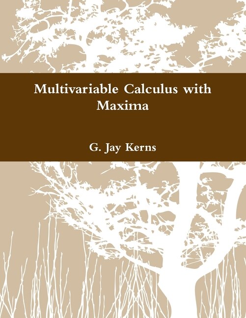 Couverture_Multivariable Calculus with Maxima