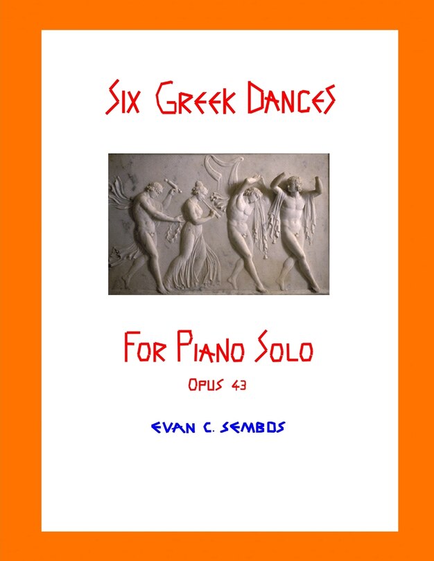 Couverture_Six Greek Dances for Piano Solo (Opus 43)