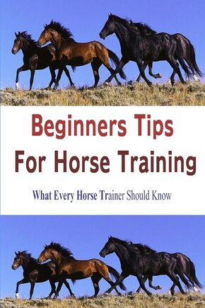 Beginners Tips for Horse Training