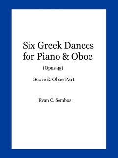Front cover_Six Greek Dances for Piano & Oboe (Opus 45)