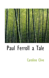 Front cover_Paul Ferroll a Tale