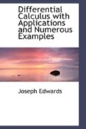 Front cover_Differential Calculus with Applications and Numerous Examples