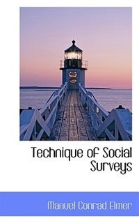 Front cover_Technique of Social Surveys