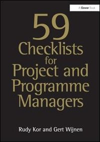 Front cover_59 Checklists For Project And Programme Managers