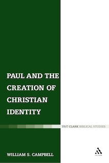 Couverture_Paul and the Creation of Christian Identity