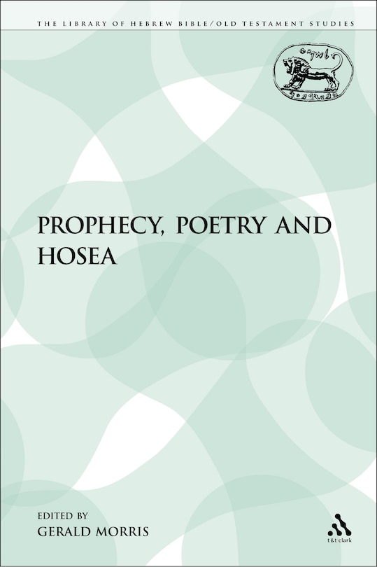 Couverture_Prophecy, Poetry and Hosea