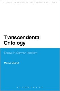 Front cover_Transcendental Ontology