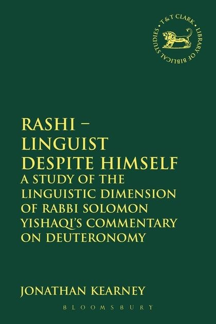 Front cover_Rashi - Linguist despite Himself