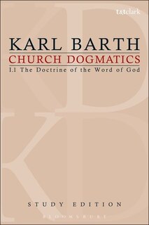 Front cover_Church Dogmatics Study Edition 1