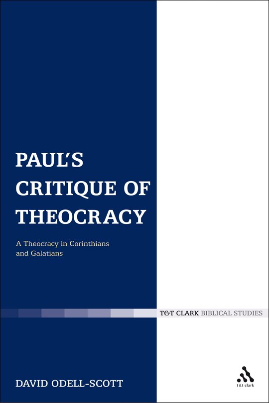 Front cover_Paul's Critique Of Theocracy