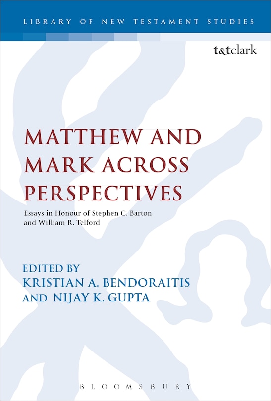 Front cover_Matthew and Mark Across Perspectives
