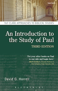 Front cover_An Introduction to the Study of Paul