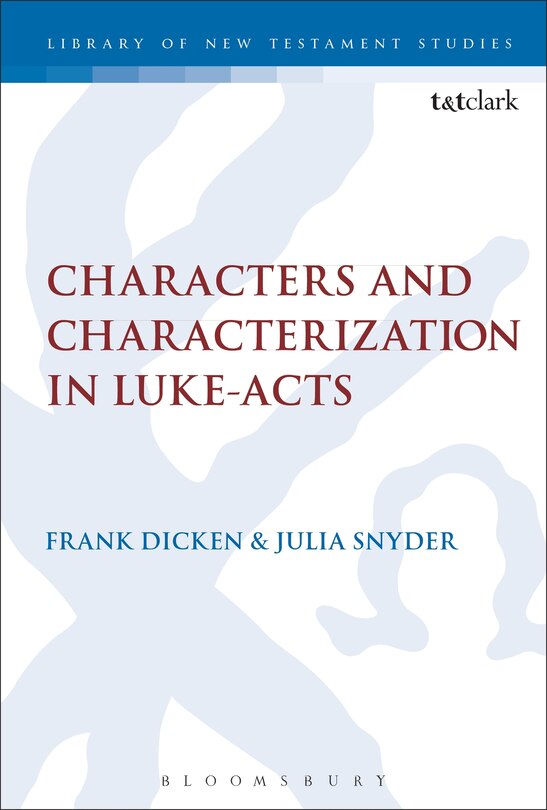 Couverture_Characters and Characterization in Luke-Acts
