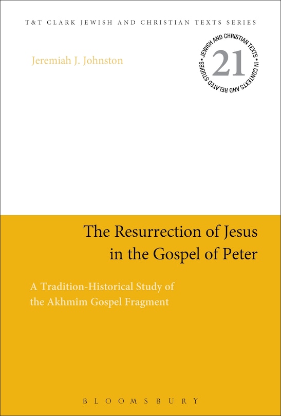 Couverture_The Resurrection of Jesus in the Gospel of Peter