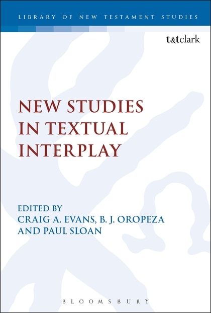 Couverture_New Studies In Textual Interplay
