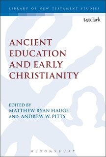 Front cover_Ancient Education And Early Christianity