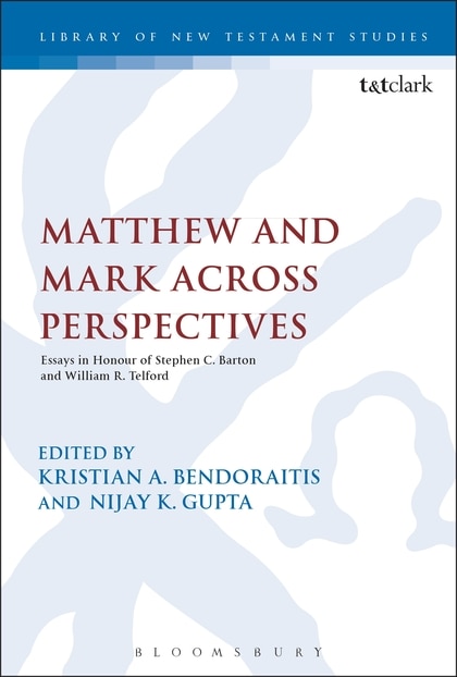 Couverture_Matthew And Mark Across Perspectives