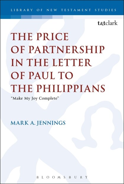 Couverture_The Price of Partnership in the Letter of Paul to the Philippians