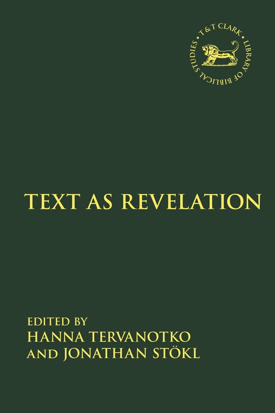 Front cover_Text as Revelation