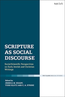 Front cover_Scripture As Social Discourse