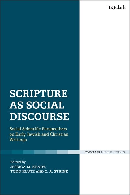 Front cover_Scripture As Social Discourse