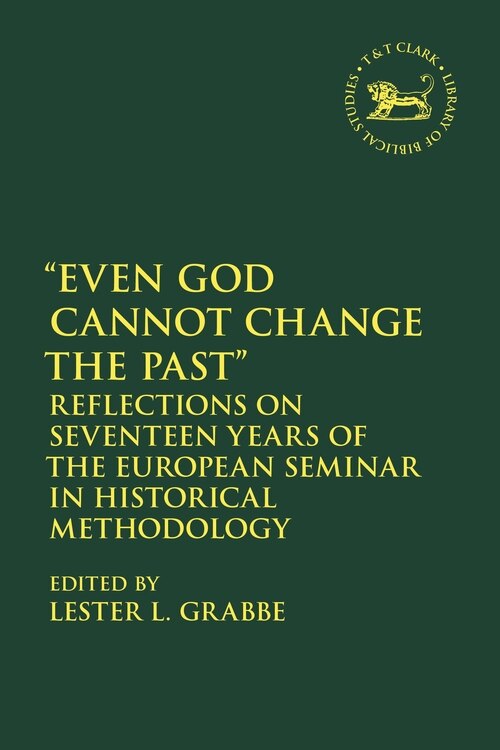 Front cover_Even God Cannot Change The Past