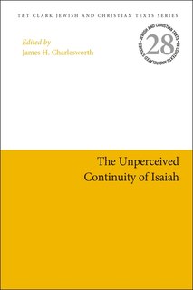 Couverture_The Unperceived Continuity Of Isaiah